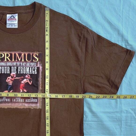 Vintage Primus "Tour De Fromage 2003" T-Shirt - Picture 7 of 8